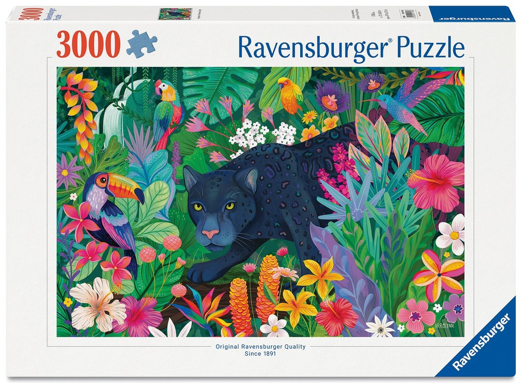Panther im bl?henden Dschunge