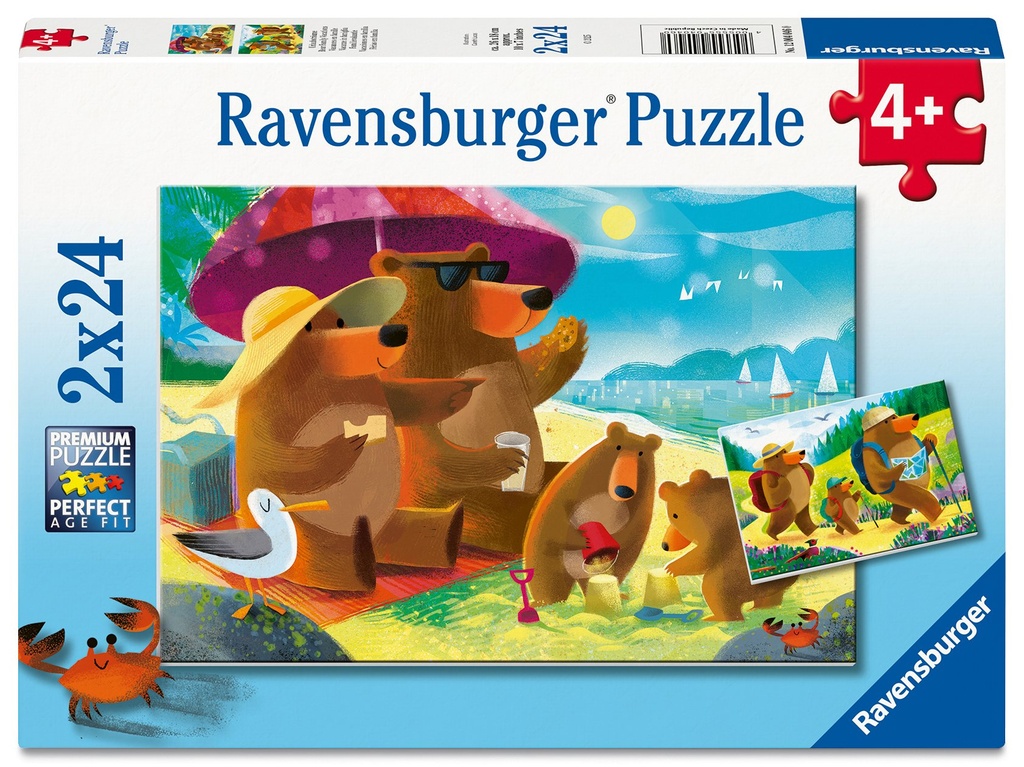 [4005555040460] Bear Family Vacations 2x24p