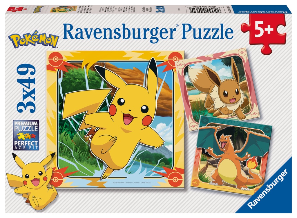 [4005555040620] Pokemon 3x49