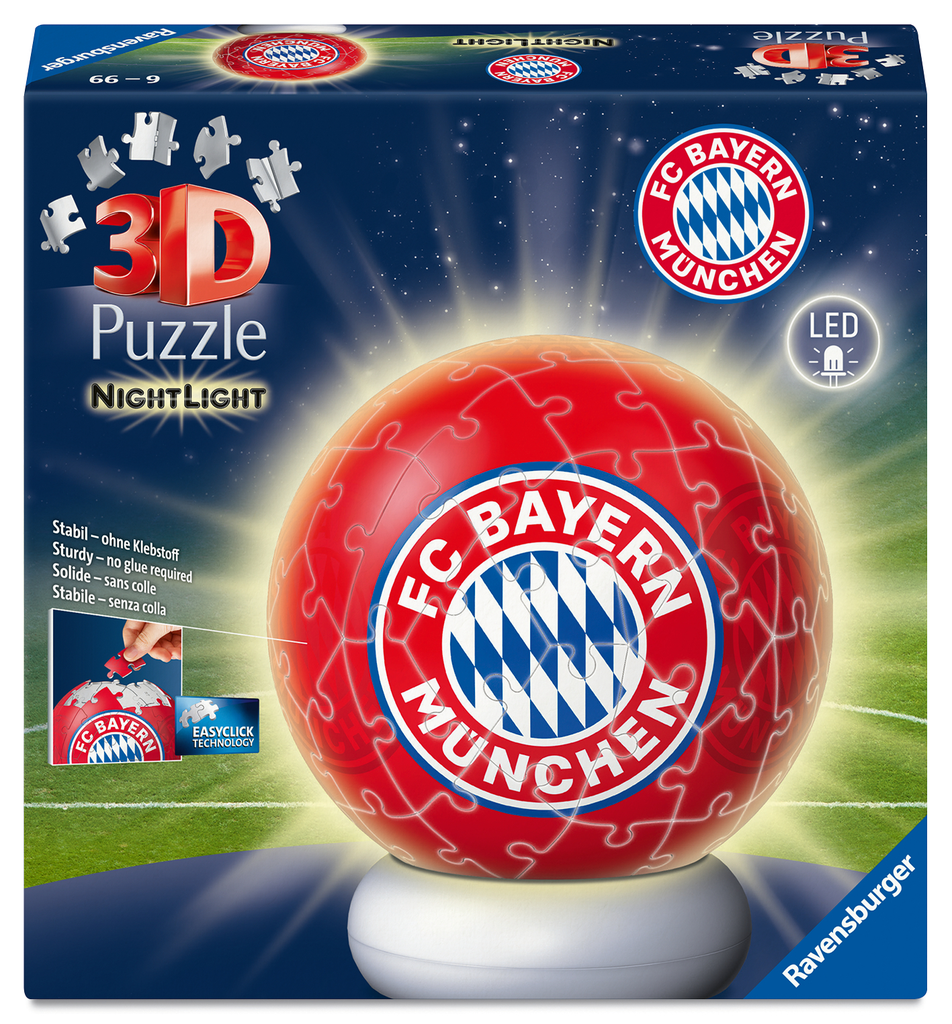Puzzle-Ball Nachtlicht FC Bayern München