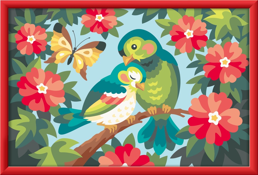 Bunte Vögel D/EN