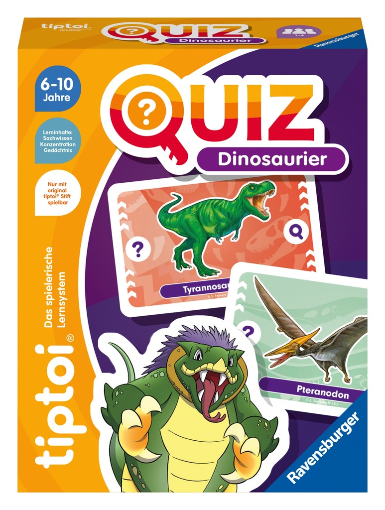 [4005556001651] Quiz Dinosaurier