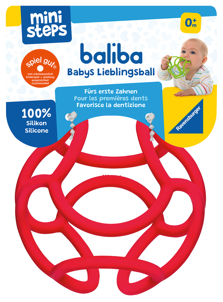 baliba - Babys Lieblingsball rot
