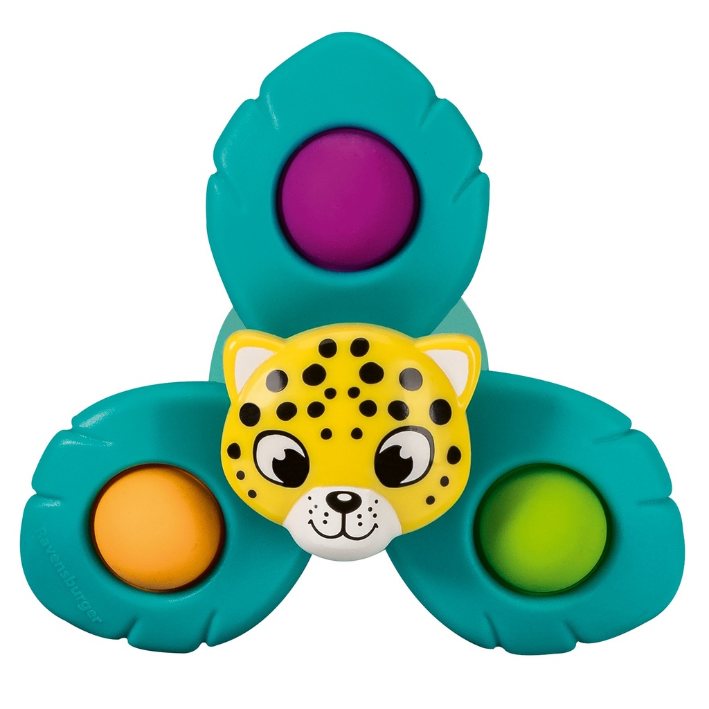 Pop-it Spinner: Leopard