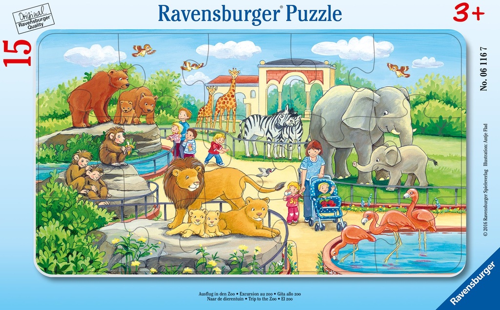 [4005556061167] Ausflug in den Zoo 15p