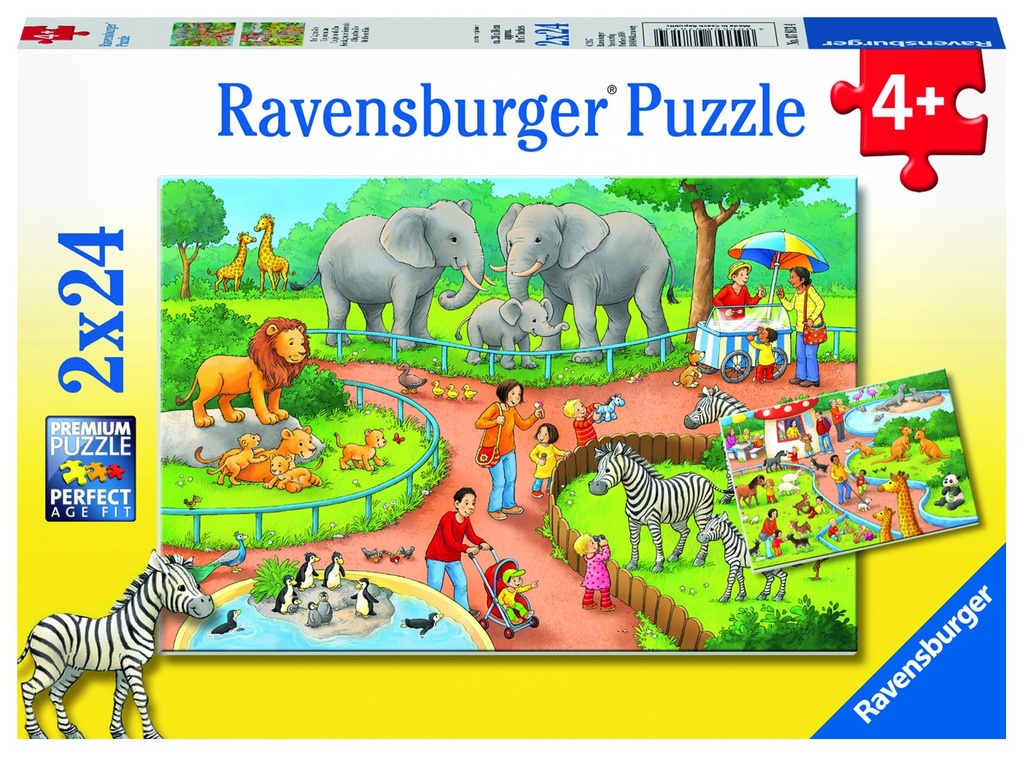 Ein Tag im Zoo 2x2
