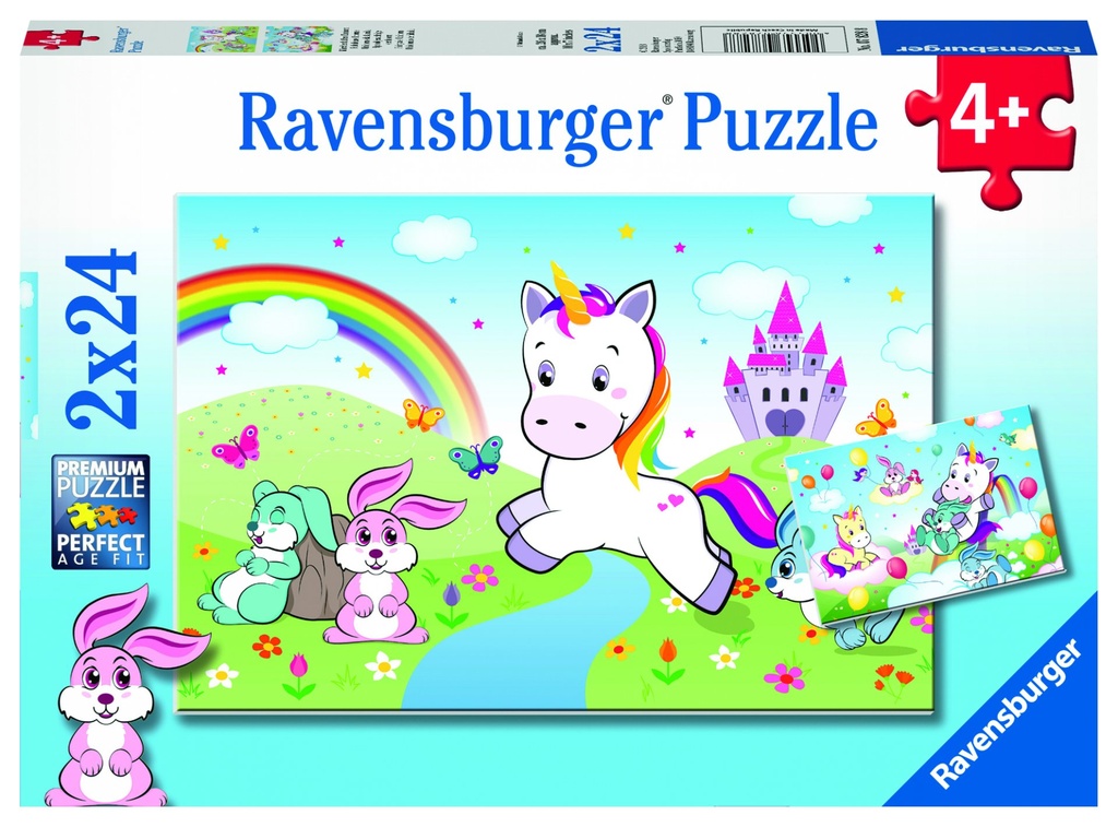 Märchenhaftes Einhorn 2x2