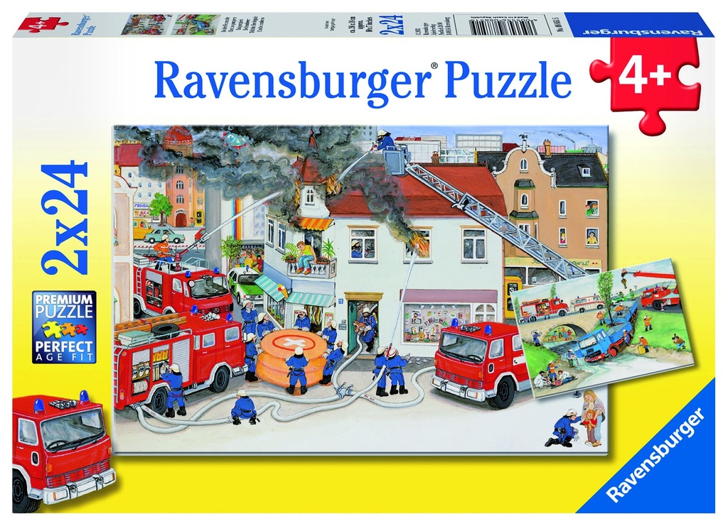 Bei der Feuerwehr 2x2