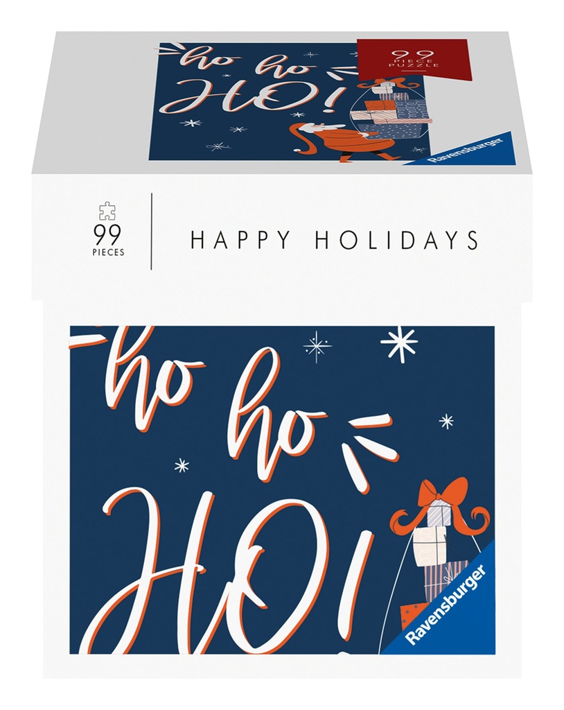 [4005556173532] Ravensburger Puzzle 17353 - Happy Holidays - Ho Ho Ho! - 99 Teile