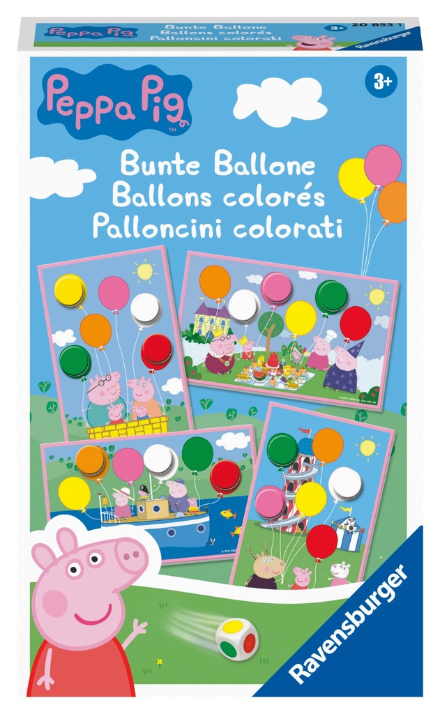 Peppa Pig Bunte Ballone D/F