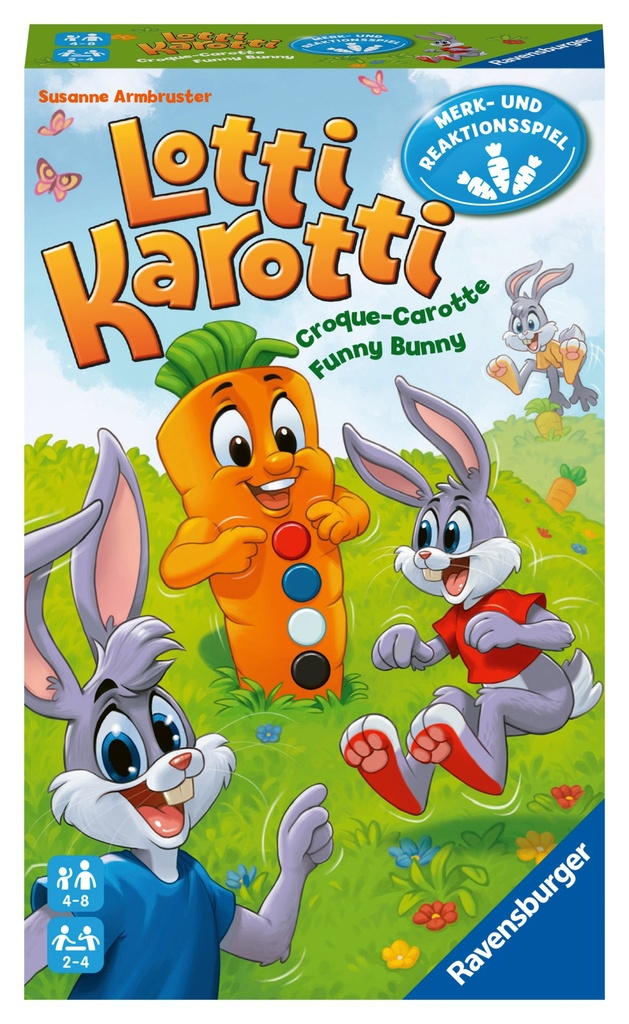 Lotti Karotti Merkspiel D/F/