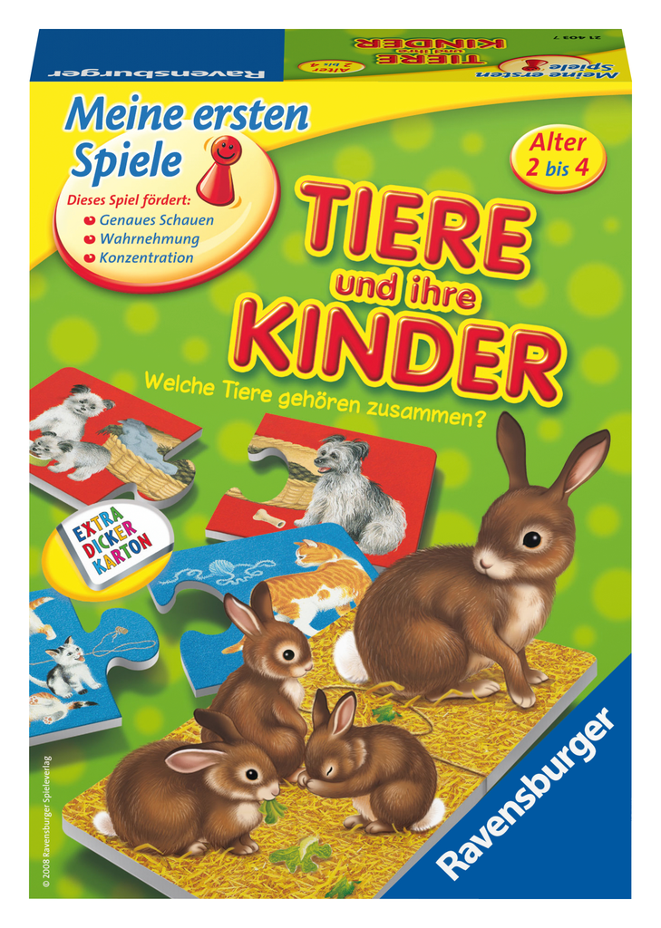 Tiere und ihre Kinder     D  