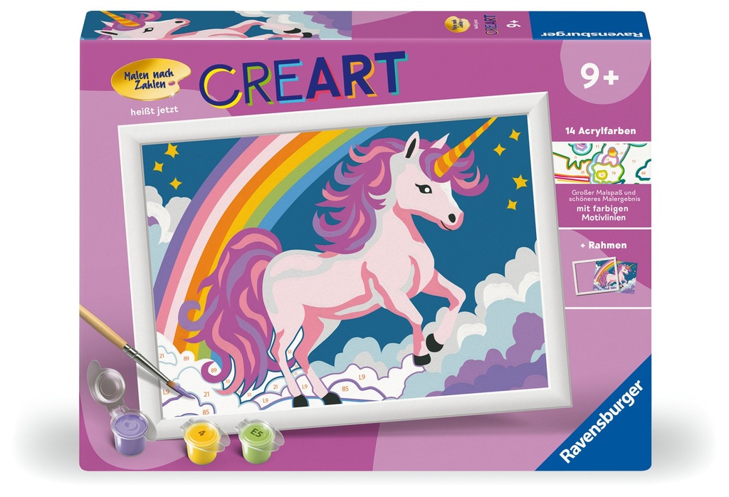 Pinkes Einhorn D/E