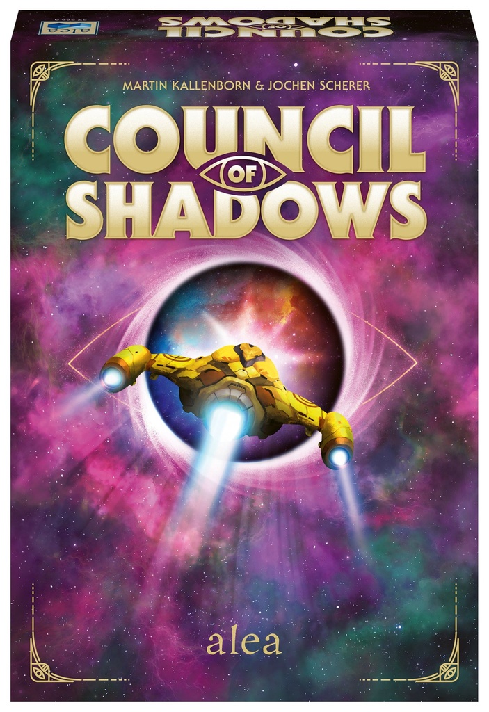 [4005556273669] Ravensburger 27366 - Council of Shadows, Strategiespiel für 1-4 Spieler ab 14 Jahren, alea Spiele