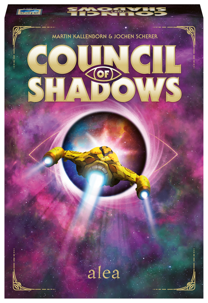 Ravensburger 27366 - Council of Shadows, Strategiespiel für 1-4 Spieler ab 14 Jahren, alea Spiele