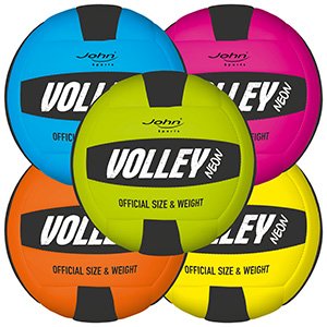 [4006149528098] John Volleyball 20cm Neon Soft Grip