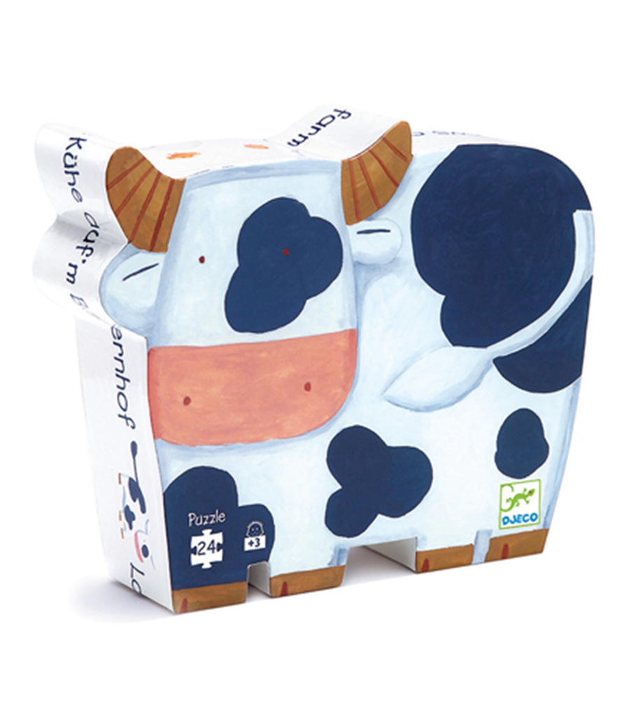 Puzzle: Kuh - 24 Teile