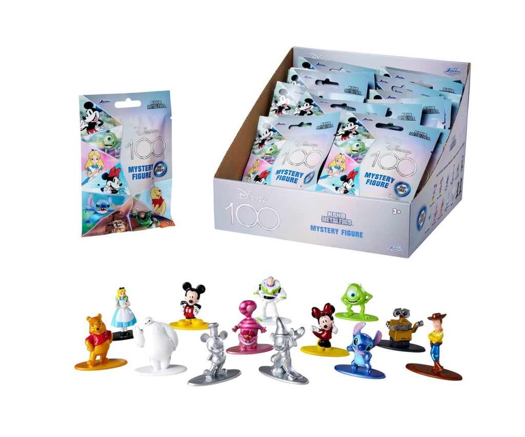 Disney 100 Blind Pack Nanofigs, 13-sort.
