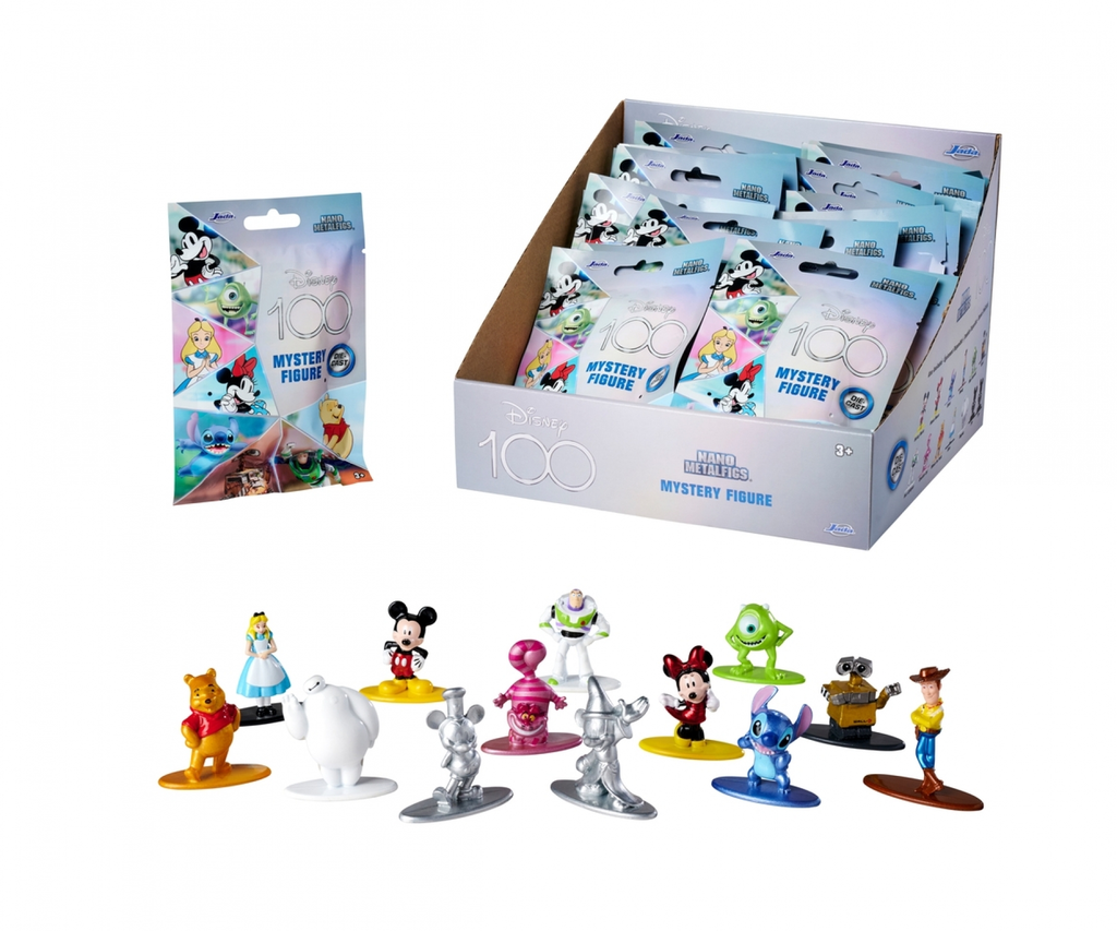 Disney 100 Blind Pack Nanofigs, 13-sort.