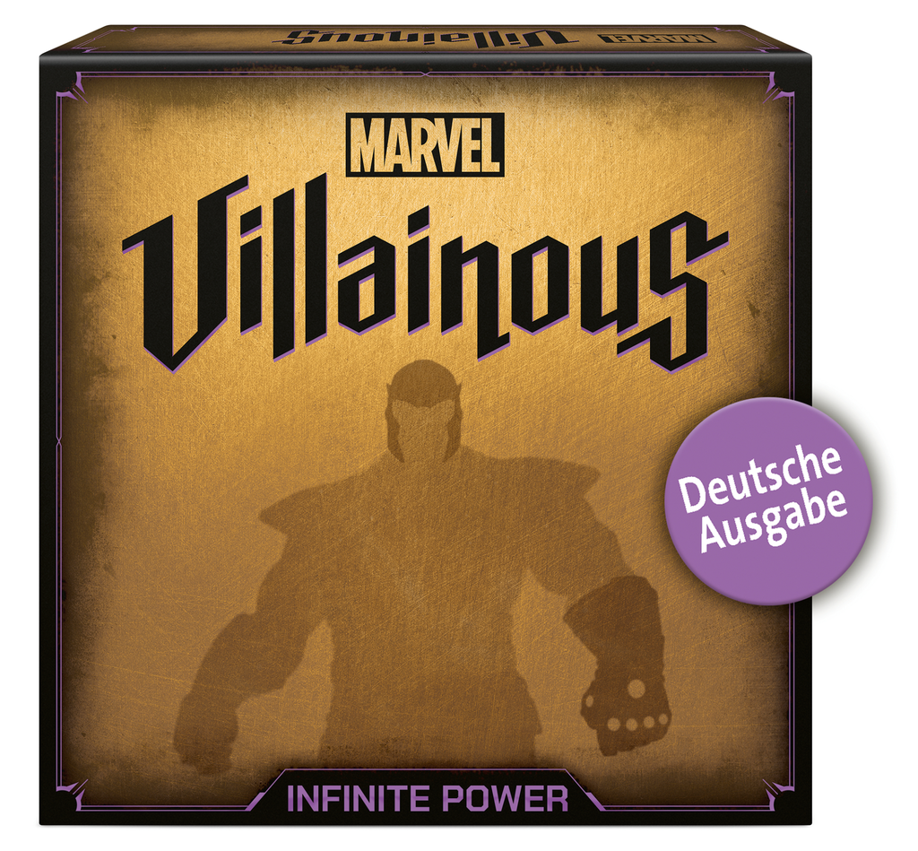 Ravensburger Gesellschaftsspiel - Marvel Villainous Infinite Power 26959 - deutsche Ausgabe des Strategiespiels mit verdrehter Spielmoral ab 12 Jahren
