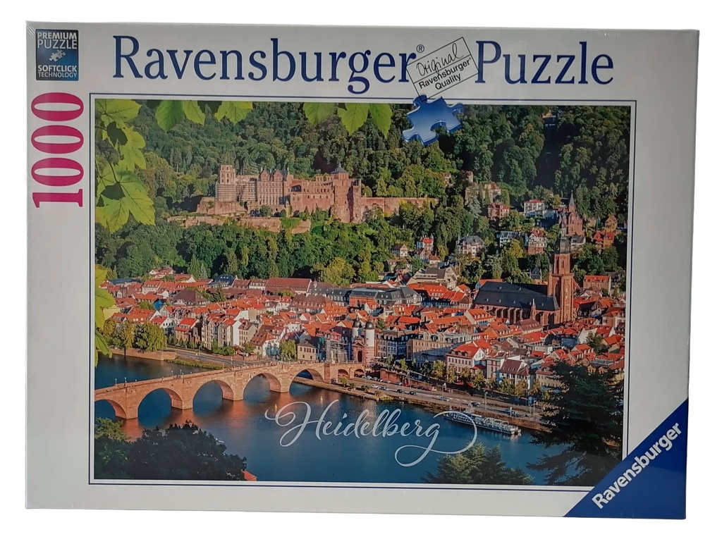 Ravensburger Puzzle - Heidelberger Schloss, 1000 Teile, Spielzeugladen Neusser exklusiv