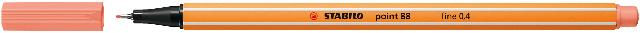 STABILO point 88 apricot