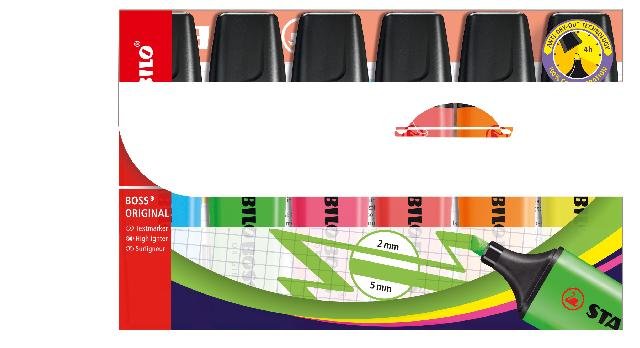STABILO BOSS 6er Etui