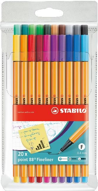 [4006381292405] STABILO point 88 20er Etui