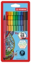 STABILO Pen 68 10er Etui Karton o. S.