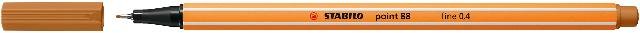 STABILO point 88 ocker dunkel