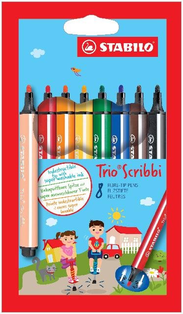 STABILO Trio Scribbi 8er Kartonetui NEU