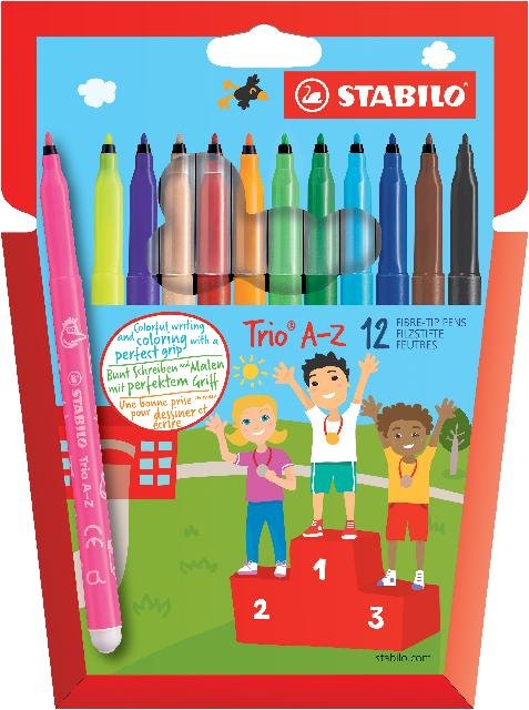 STABILO Trio A-Z 12er Kartonetui