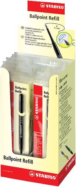 STABILO ballpoint refill schwarz