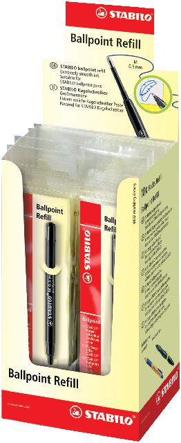 STABILO ballpoint refill schwarz