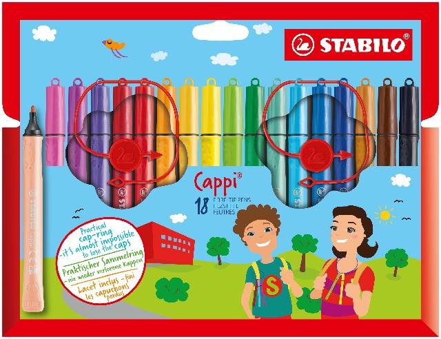 [4006381483735] STABILO Cappi 18er Kartonetui