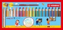 STABILO woody 3in1 Farbstift 18er Etui mit Spitzer und Pinsel