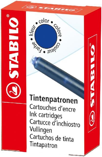 [4006381484510] STABILO Tintenpatrone blau