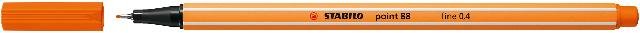 STABILO point 88 gelbrot