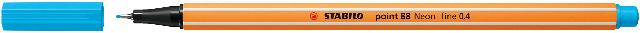 STABILO point 88 neonblau