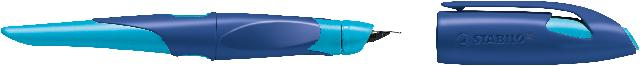 STABILO EASYbirdy mitternachtsblau/azur blau L Feder A