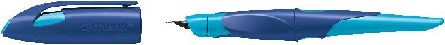 STABILO EASYbirdy mitternachtsblau/azur blau R Feder A
