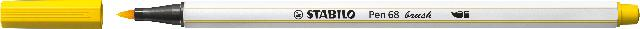 STABILO Pen 68 brush gelb