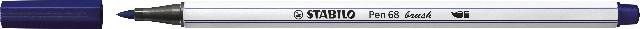 STABILO Pen 68 brush preußischblau