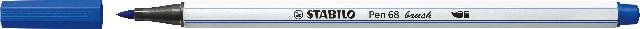 STABILO Pen 68 brush ultramarinblau
