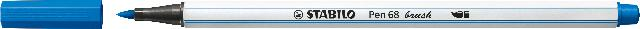 STABILO Pen 68 brush dunkelblau