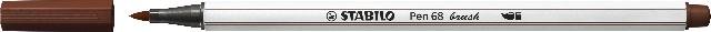 STABILO Pen 68 brush braun