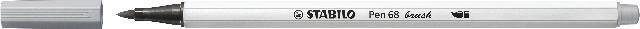 [4006381546034] STABILO Pen 68 brush mittelgrau