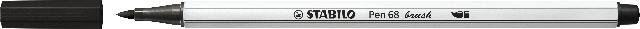 STABILO Pen 68 brush schwarz