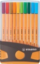 STABILO point 88 20er ColorParade ant/or