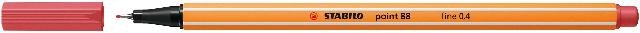 STABILO point 88 rostrot